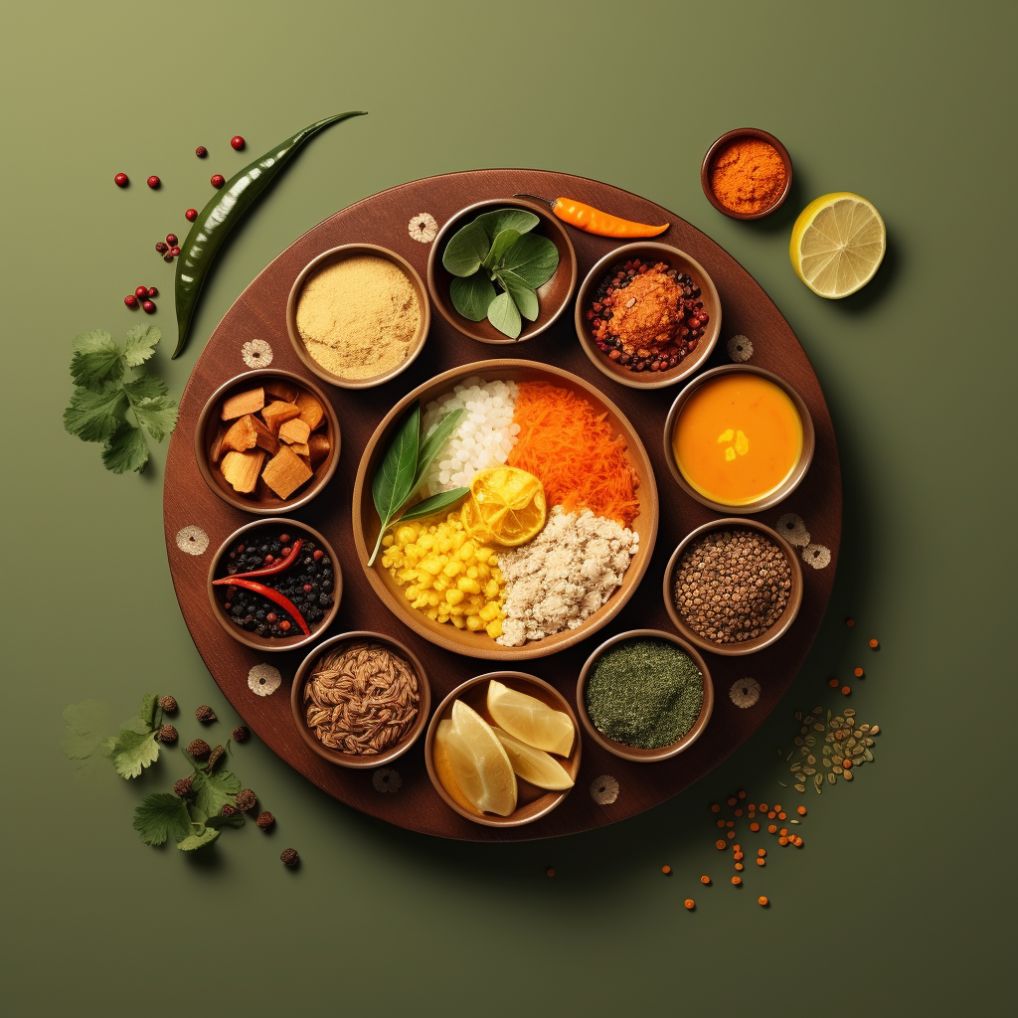 Whole spices selection